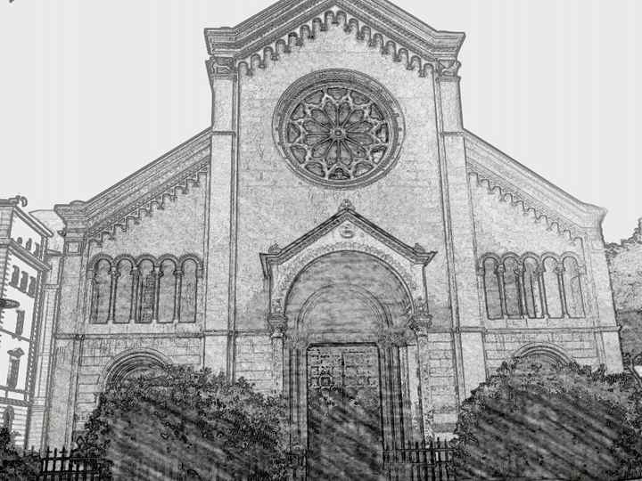chiesa disegno