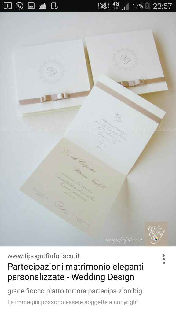 Partecipazioni handmade - 1