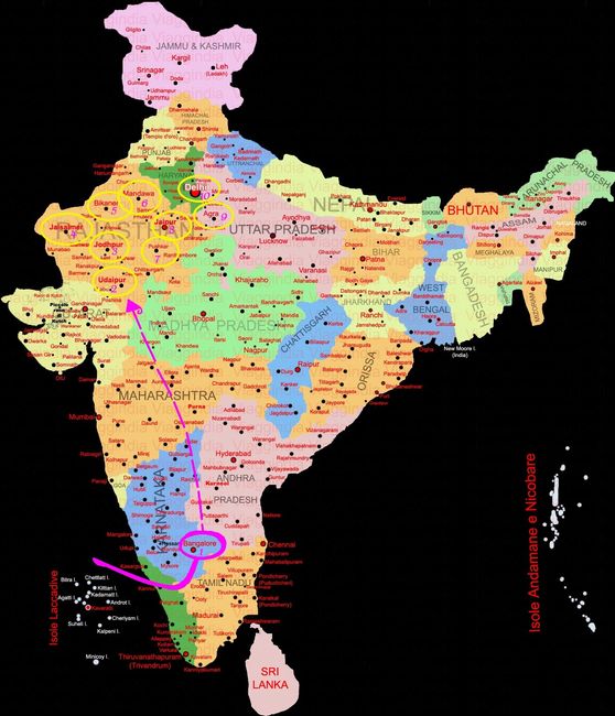 Mappa india