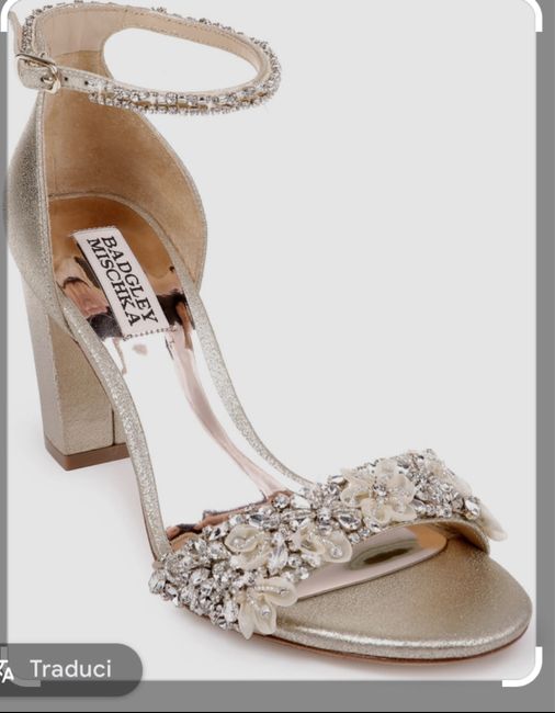 Aiuto scarpe da sposa 1