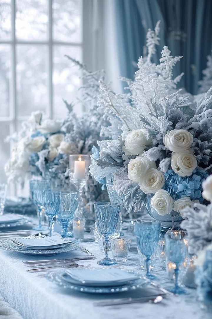 Matrimonio in inverno Tableau de Mariage - 1