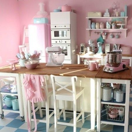 Cucina multicolorata