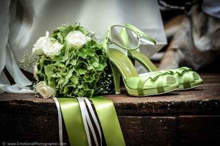 Scarpe verdi matrimonio