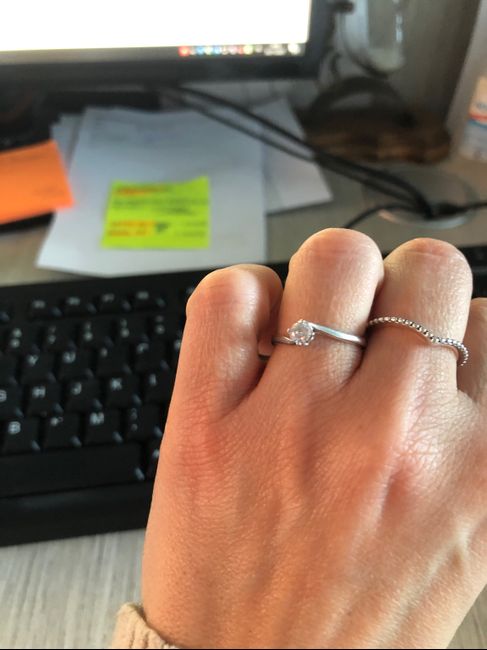 Che anello vi ha regalato il vostro Fm? 🤩💍 2