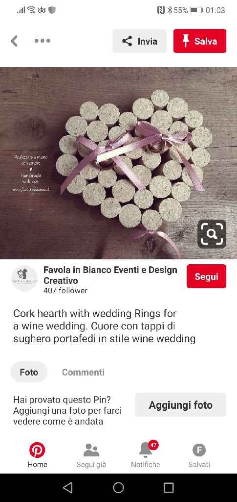 Alternative al cuscino per le fedi in chiesa - 1