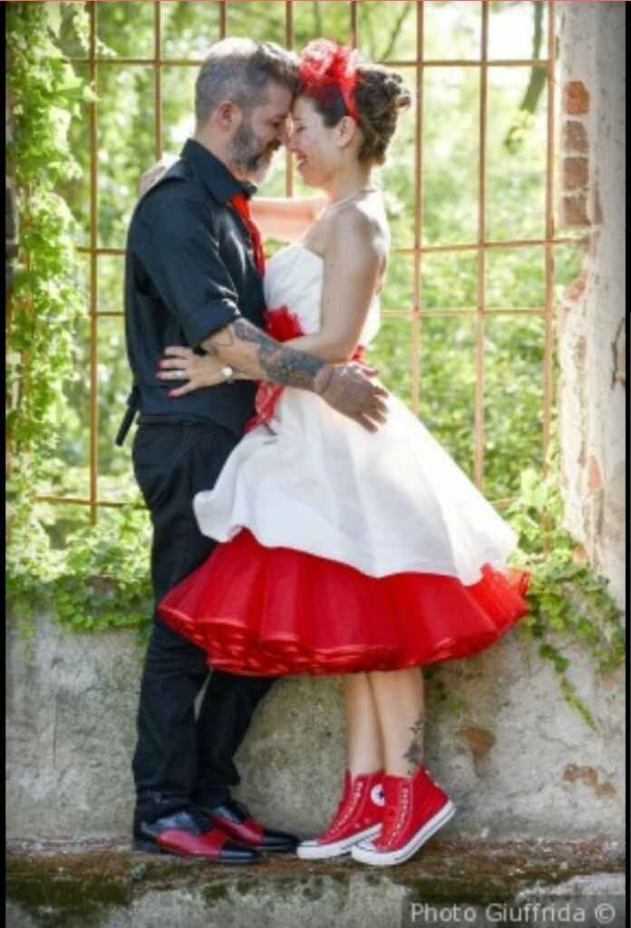 Scarpe da tennis da sposa - 1