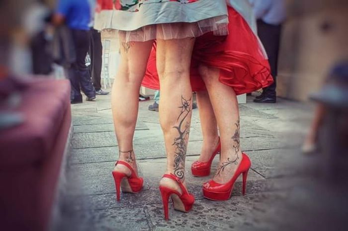 Scarpe sposa....bianche o colorate? mi fate vedere le vostre? - 3