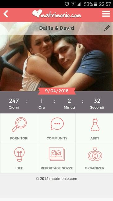 Countdown matrimonio.com - 1