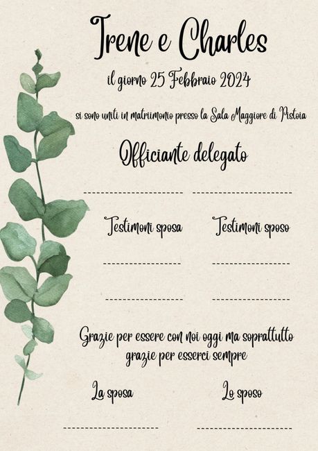 Un grazie a tutte voi 10