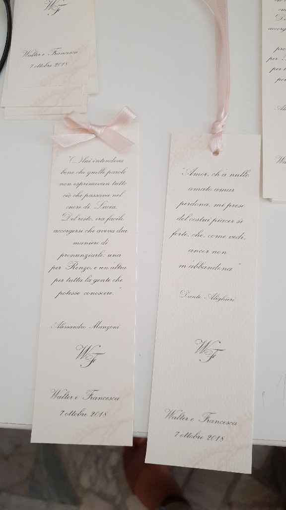 Segnaposti/segnalibro - 1