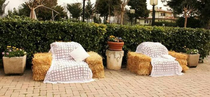 Balle di fieno celebrazione matrimonio - 2
