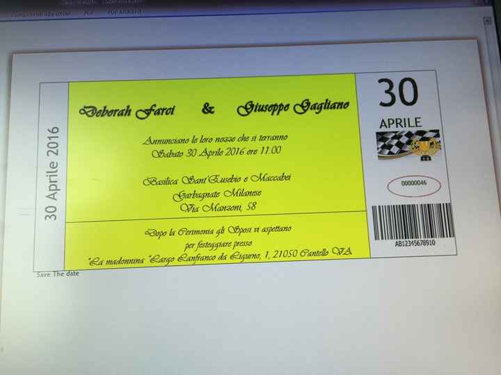 Bozza partecipazioni - 1