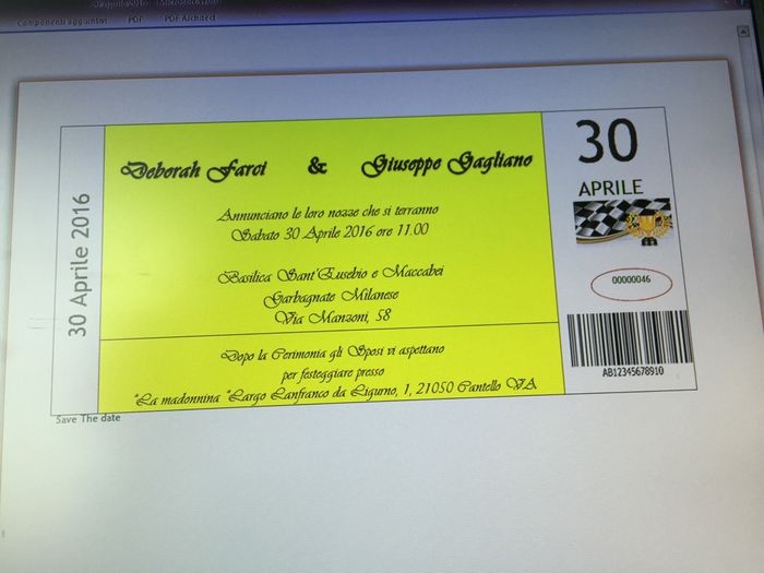 Bozza partecipazioni - 1