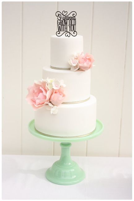 Cake Topper semplice ed elegante