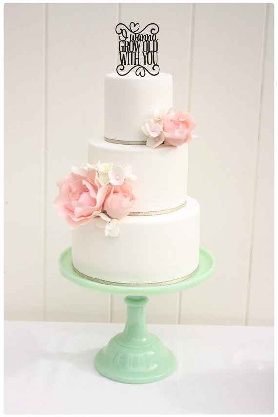 Cake Topper semplice ed elegante