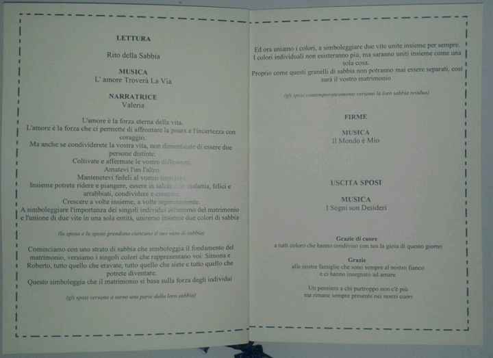 Finalmente libretti cerimonia!! - 4