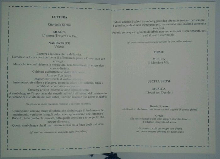 Finalmente libretti cerimonia!! - 4