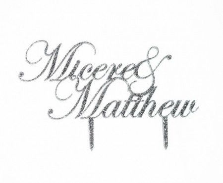 Cake topper con nomi! - 2