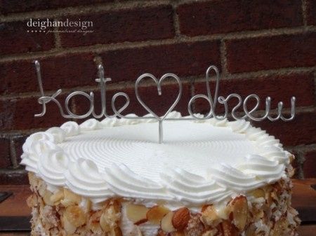 Cake topper con nomi! - 3