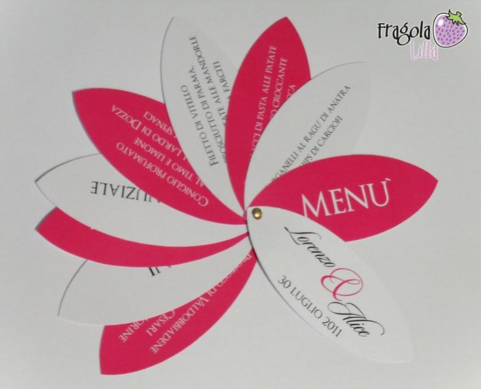 Menu' io vorrei farli così vi piacciono? - 2