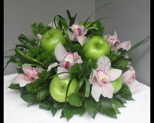 Allestimenti floreali con frutta e verdura - 13