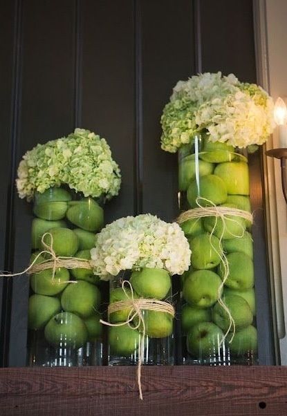 Allestimenti floreali con frutta e verdura - 20