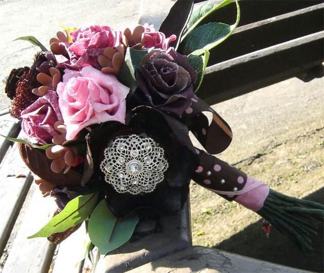 Bouquet fiori finti - 1