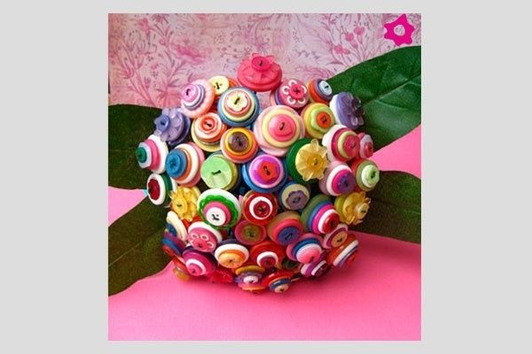 Bouquet fiori finti - 7