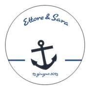 Etichette adesive tema mare - 1