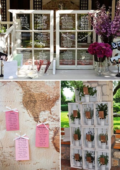 Tableu mariage con piantine - 2