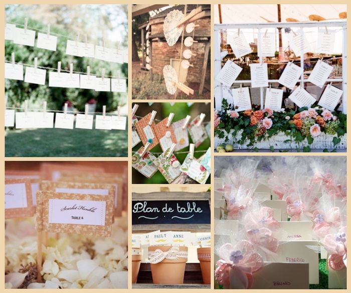 Tableu mariage con piantine - 5