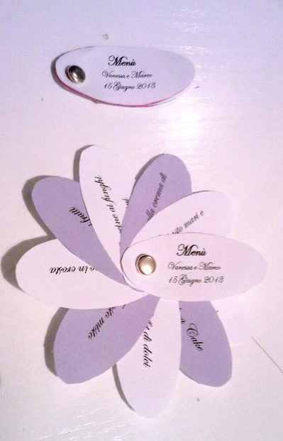 Menu' io vorrei farli così vi piacciono? - 1