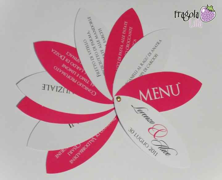 Menu' io vorrei farli così vi piacciono? - 2