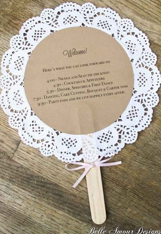 Ventagli con centrini di carta! - 1