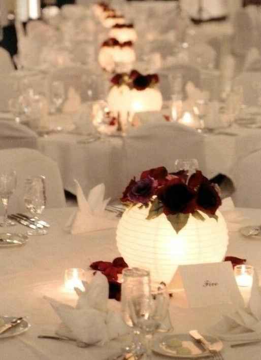 Centrotavola lanterna di carta!