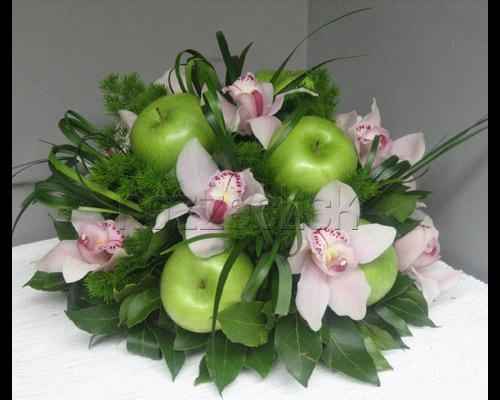 Allestimenti floreali con frutta e verdura - 13