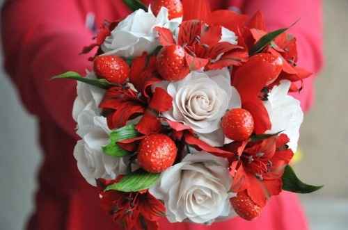 Allestimenti floreali con frutta e verdura - 4