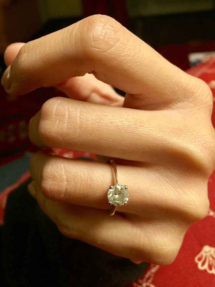  Anello di fidanzamento? Diamo il via alle foto più brillanti del 2018! =d - 1