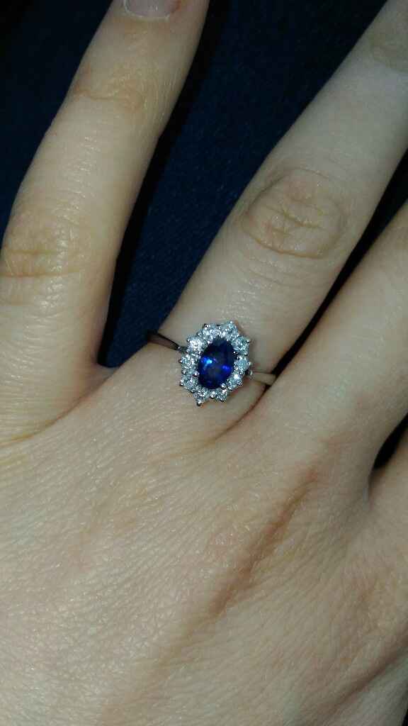 Vi piace il mio anello di fidanzamento? 😍😍 - 1