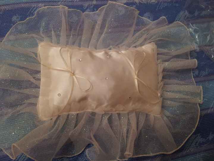 Il mio cuscinetto per le fedi ... - 1