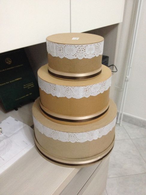 Torta porta buste - 2