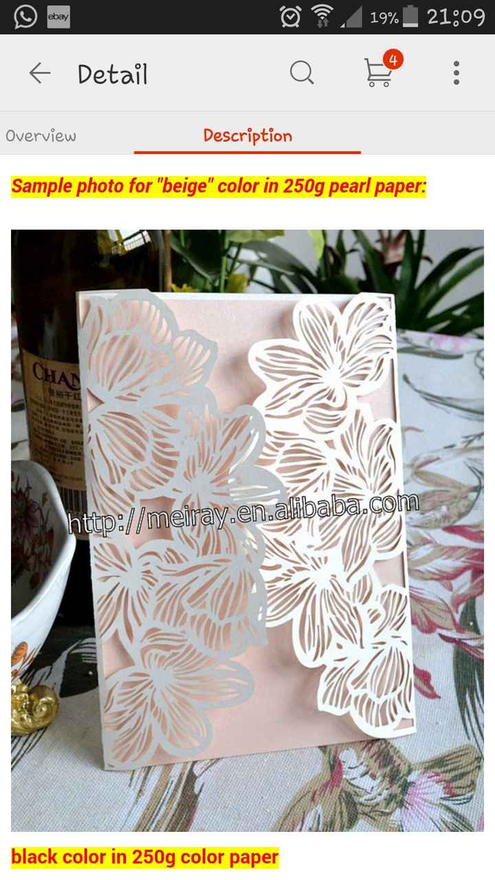 Partecipazioni su aliexpress  - 1