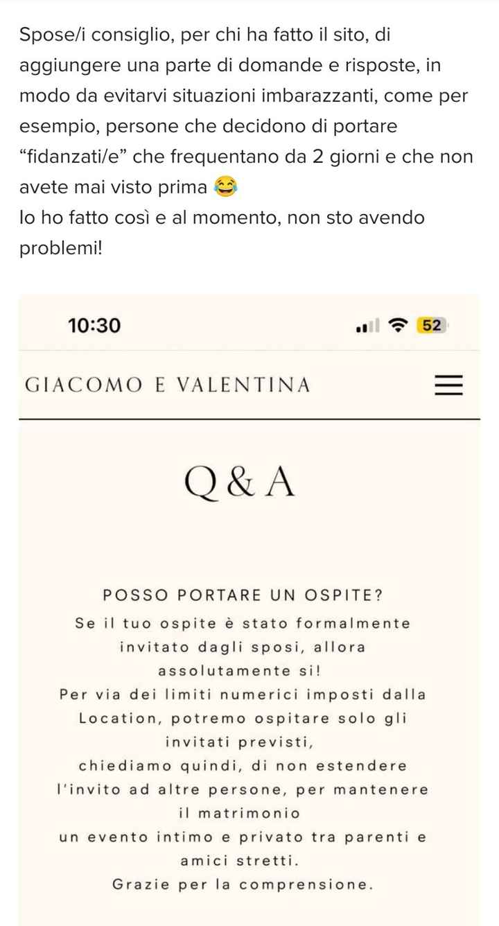 Wedding site, cercasi consigli🤍 - 1