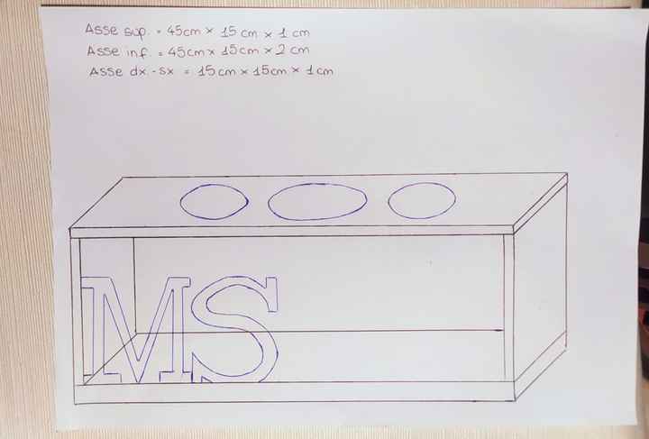 Contenitore vasi rito della sabbia 🤍✨ - 1