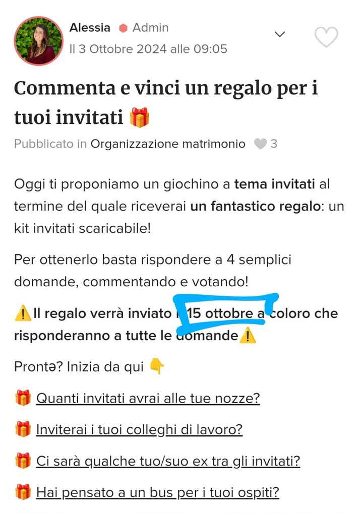 Sondaggio per il kit da scaricare - 1