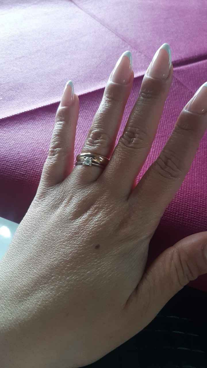 Anello di fidanzamento e fede insieme mi fate vedere i vostri? - 1