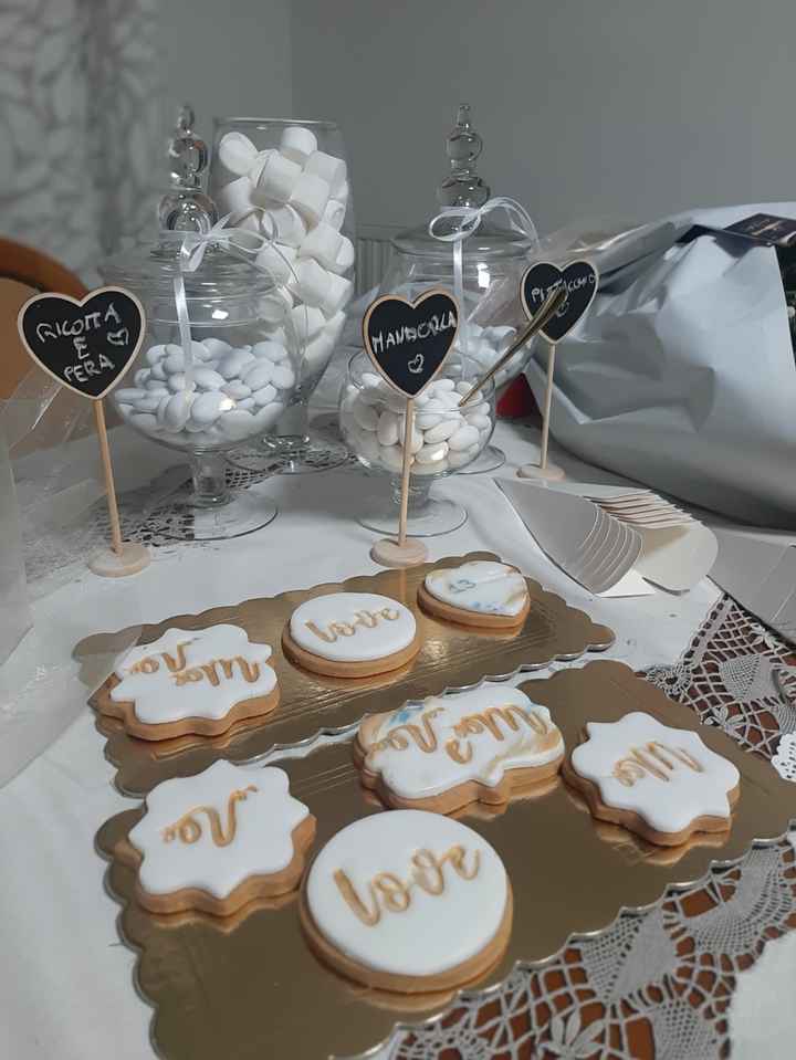 Allestimento tavolo sposa a casa - 3