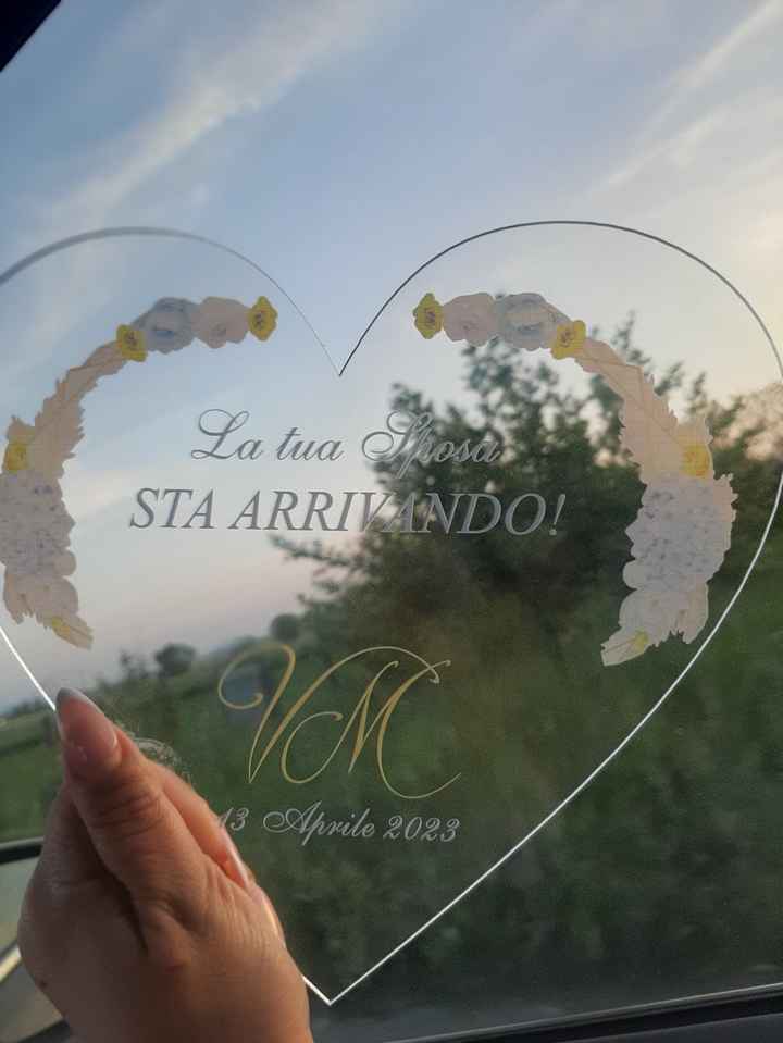 Cartello "arriva la sposa" in chiesa, si o no?✨️ - 1