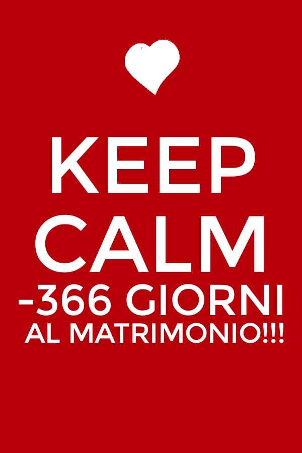 Quanto manca al vostro matrimonio??? - 1