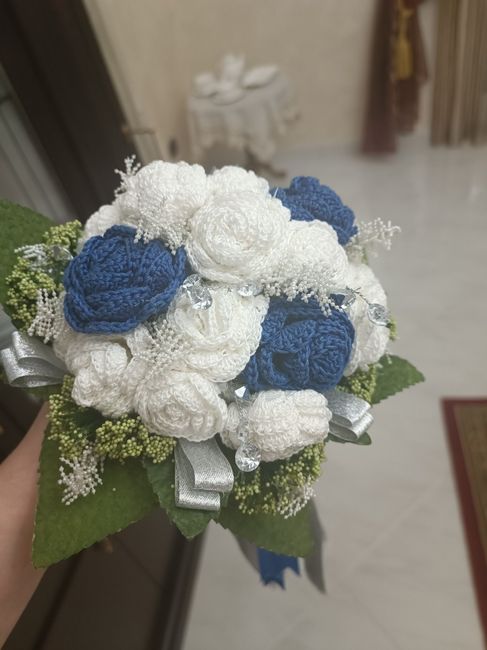 Bouquet all'uncinetto - 3